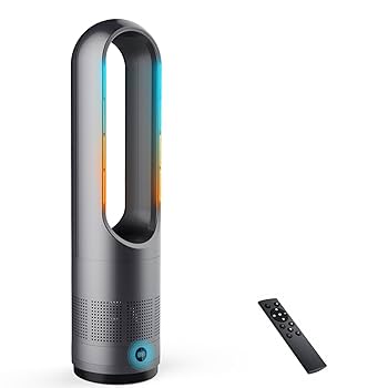 Amazon.co.jp: タワーファン 羽なし扇風機【2025革新冷暖房